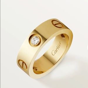 Cartier Love 3 Diamond Ring